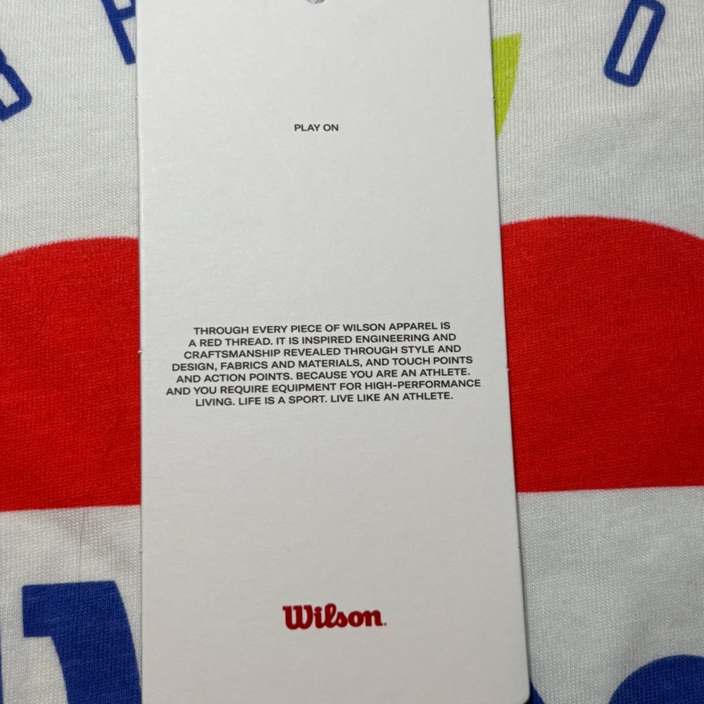 Wilson Women’s US Open 2025 Crop Top T-Shirt New with Tag XL - Picture 6 of 9